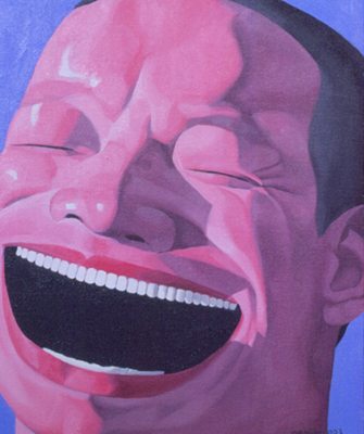 Yue Minjun Head Portrait-2